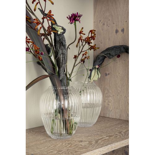 Skleněná váza Hammershøi Clear 18,5 cm