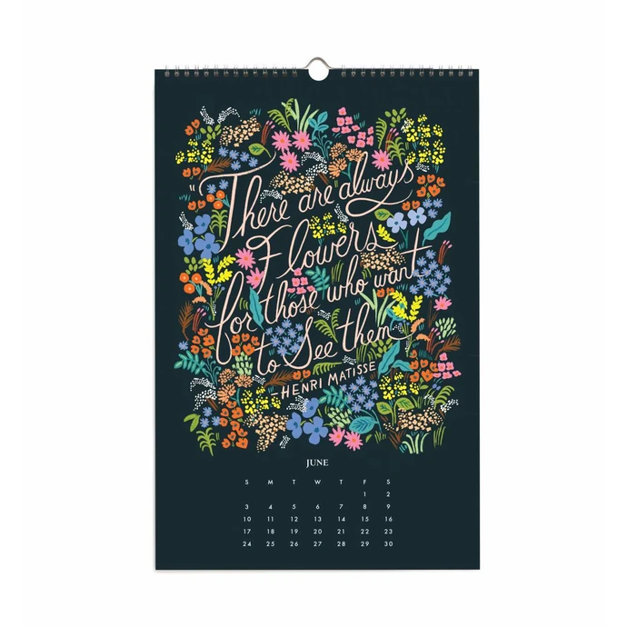 Závěsný kalendář Quotes 2018