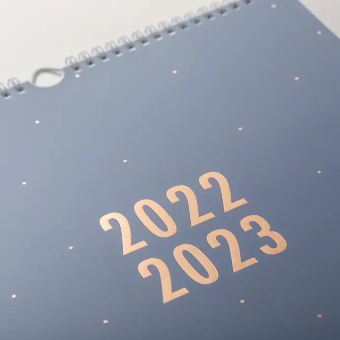 Nástěnný kalendář Periwinkle 2022/23