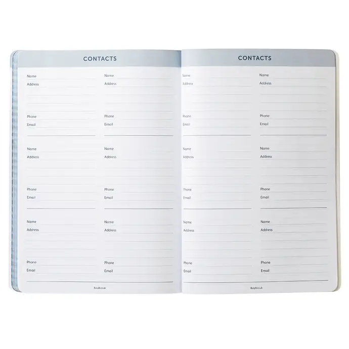 Týdenní plánovací diář Everyday Diary Periwinkle 2022