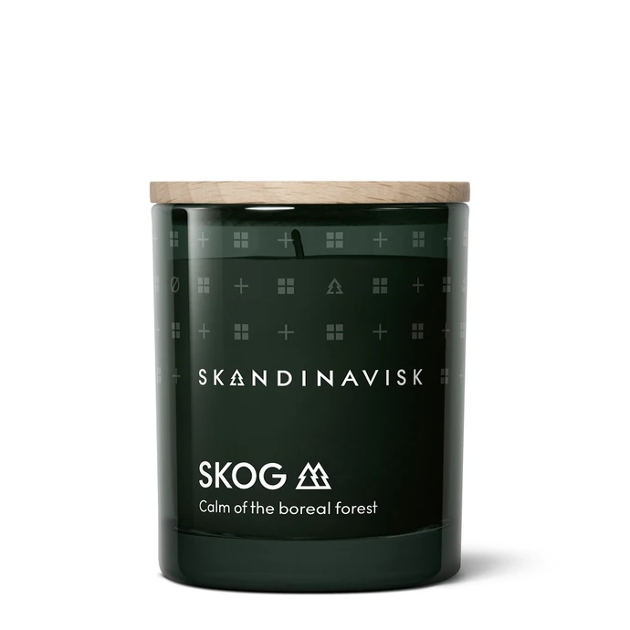 Dárkový set SKOG (les) – vonná svíčka a krém na ruce