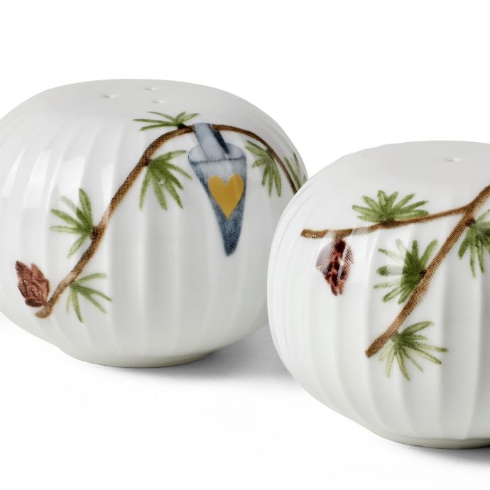 Porcelánová slánka a pepřenka Hammershøi Christmas
