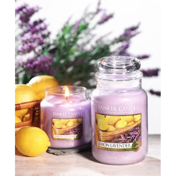 Svíčka Yankee Candle 411gr - Lemon Lavender