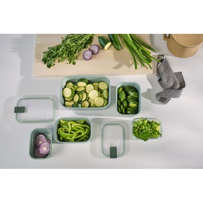 Dóza na potraviny EasyClip Nordic Sage 1,5 l
