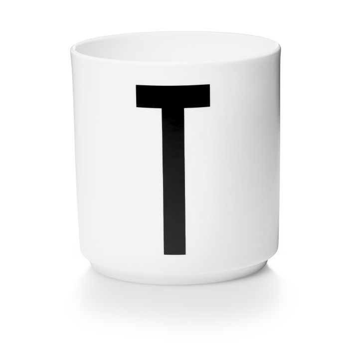 Porcelánový hrneček/dózička Letters