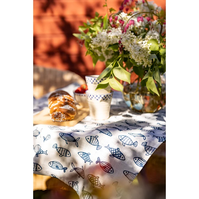 Kameninový Latte cup Marion Square Blue 250 ml