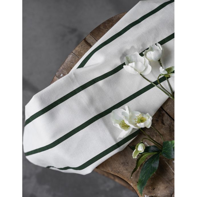 Bavlněná utěrka White/Green