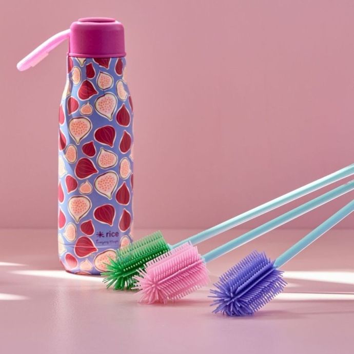 Silikonový kartáč na lahve Multi Colors