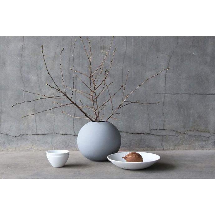 Kulatá váza Ball Grey 10 cm