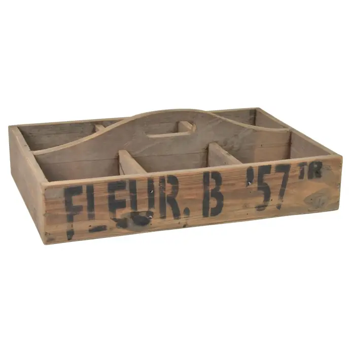 Dřevěný zahradní box Fleur