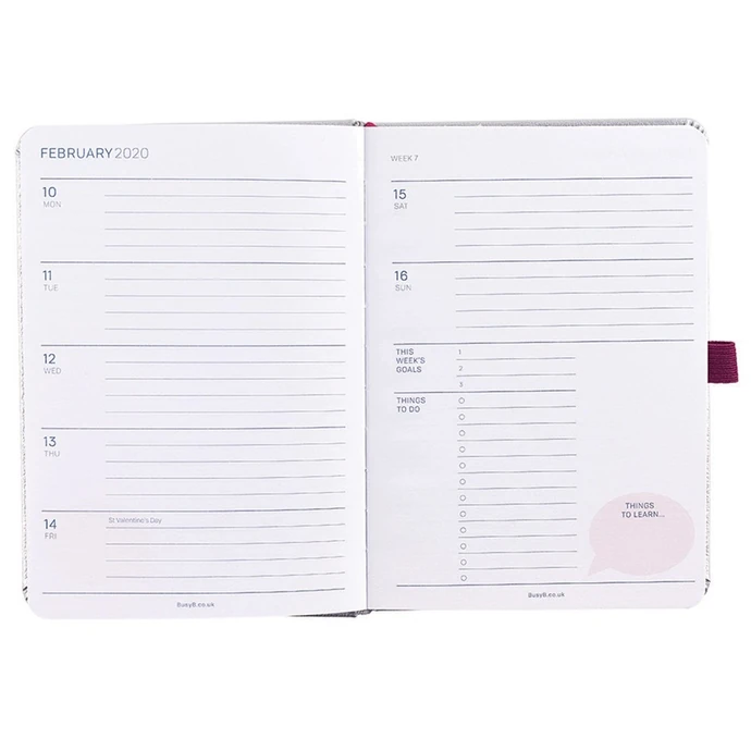 Plánovací diář Goals Diary 2020