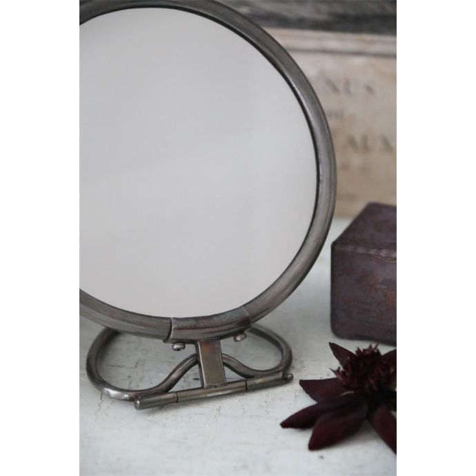 Kosmetické zrcátko Brass Mirror