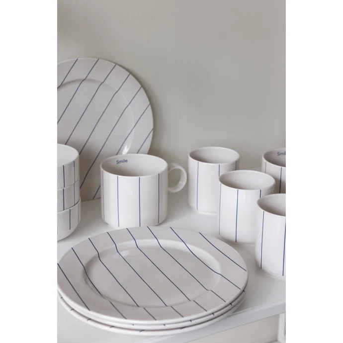 Porcelánový talíř Jumbo Pyjamas Red 23 cm