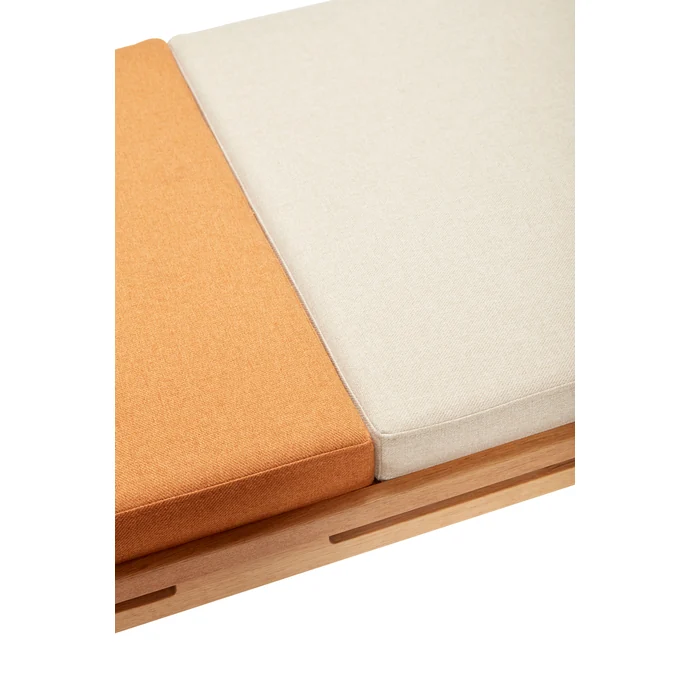Designové lehátko Amber Beige / Natural