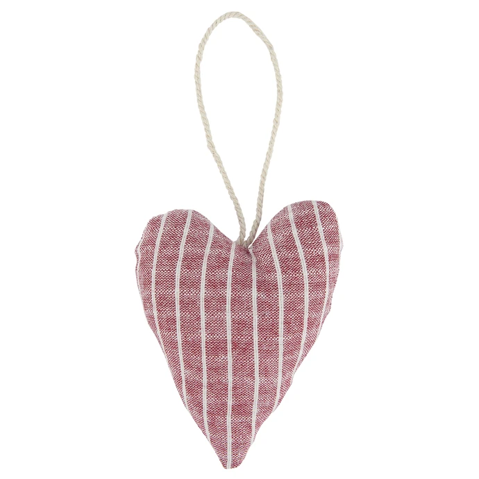 Vánoční textilní ozdoba Textile Heart