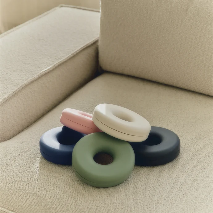 Silikonový organizér kabelů Bagel Bubble Gum