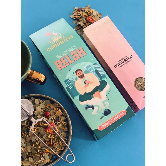 Organický bylinný čaj Relax 80g