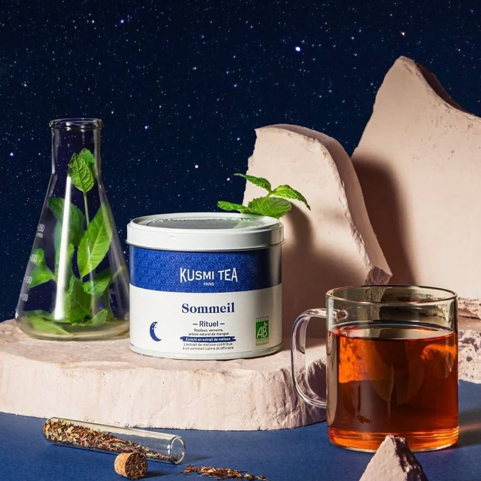 Sypaný bylinný čaj Kusmi Tea – Sleep Ritual 100 g