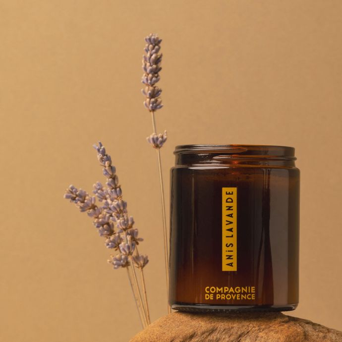 Vonná svíčka ve skle Relaxing Anise Lavender 180 ml
