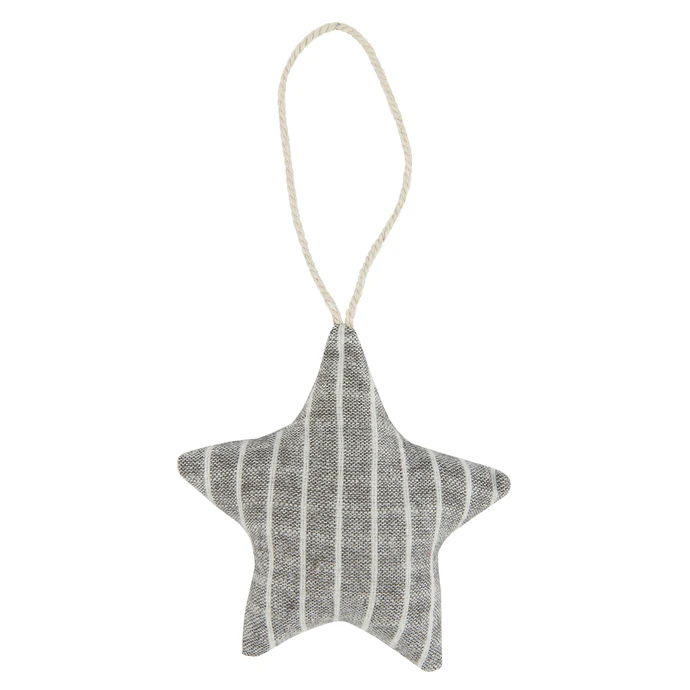 Vánoční textilní ozdoba Textile Christmas Star