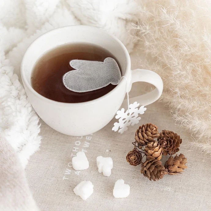 Čaj rooibos s červeným pomerančem Snowflakes 5 ks