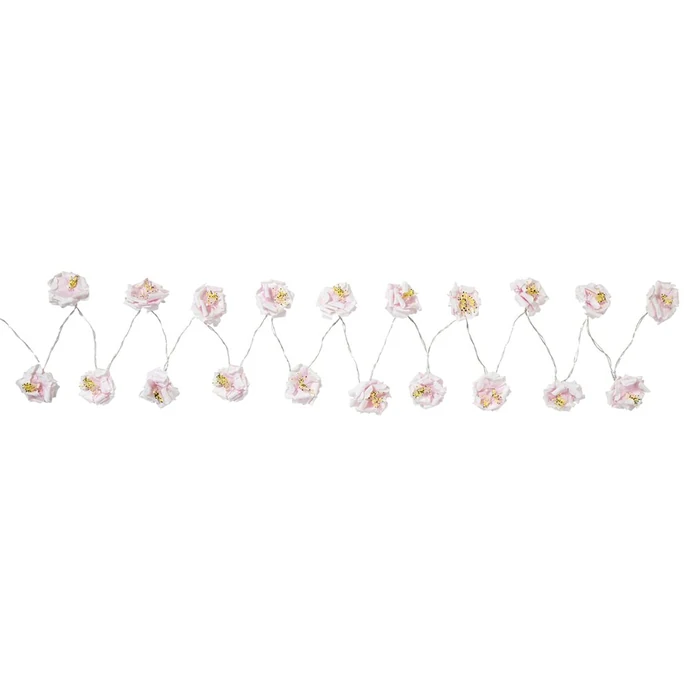 Dekorativní světelný LED řetěz s květinami Blossom