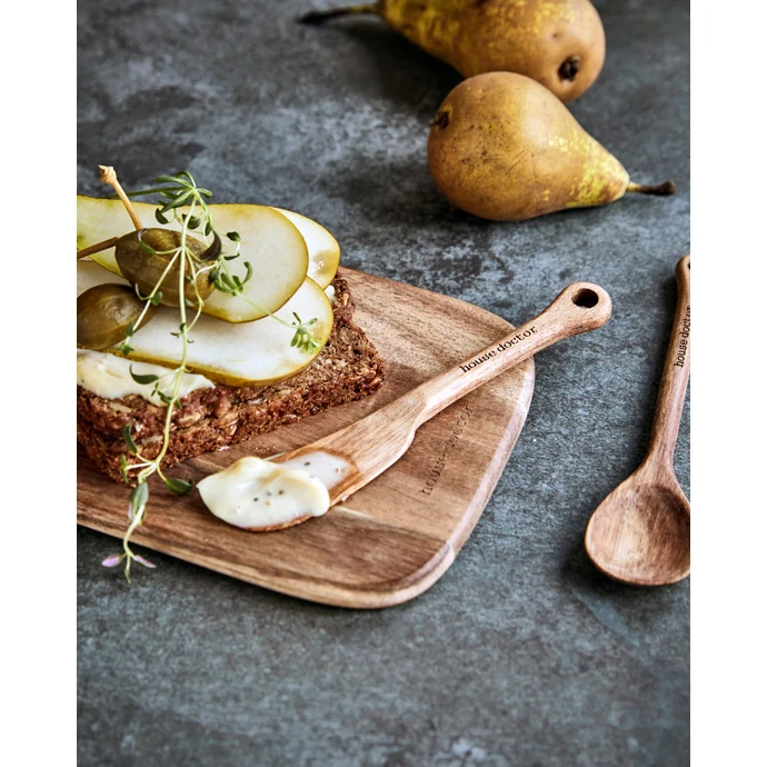 Dřevěný nůž na máslo Eya – set 4 ks