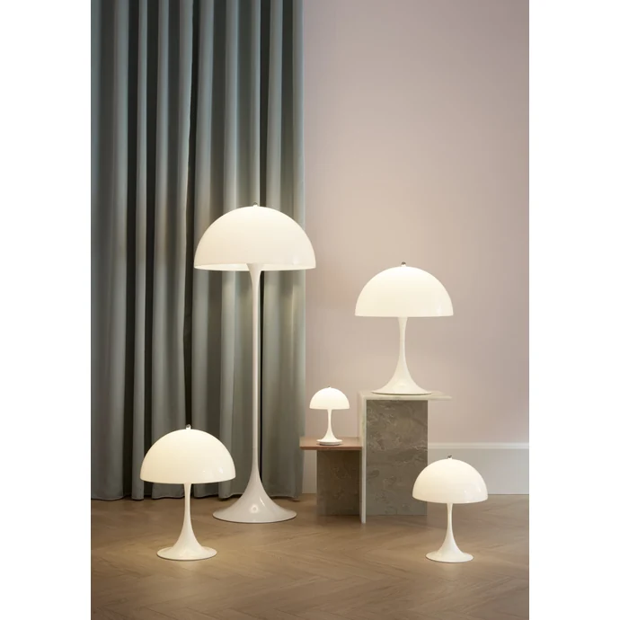 Stojací lampa Panthella Opal White