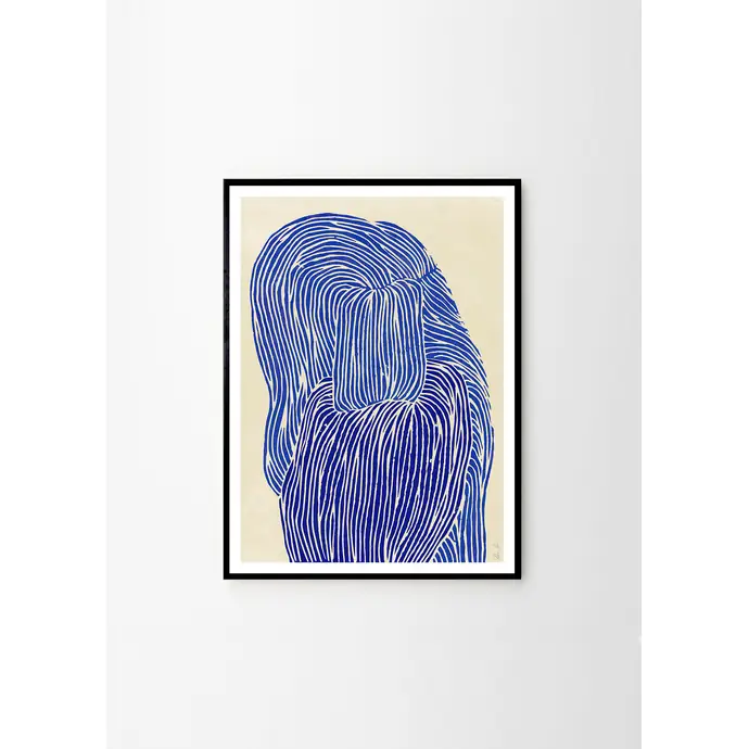 1676891741 Autorský plakát Deep Blue by Rebecca Hein 30x40 cm