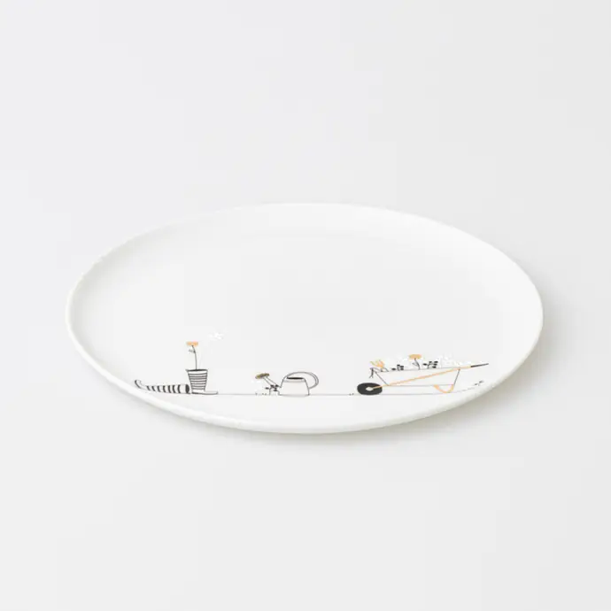 Porcelánový talíř Hobby Ø 15 cm