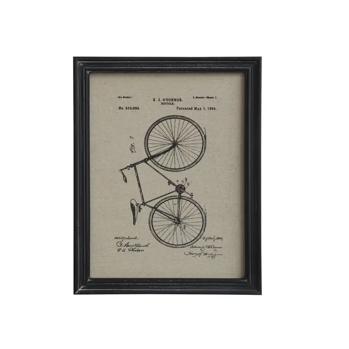 Obraz v rámu Retro Bicycle 43x33cm