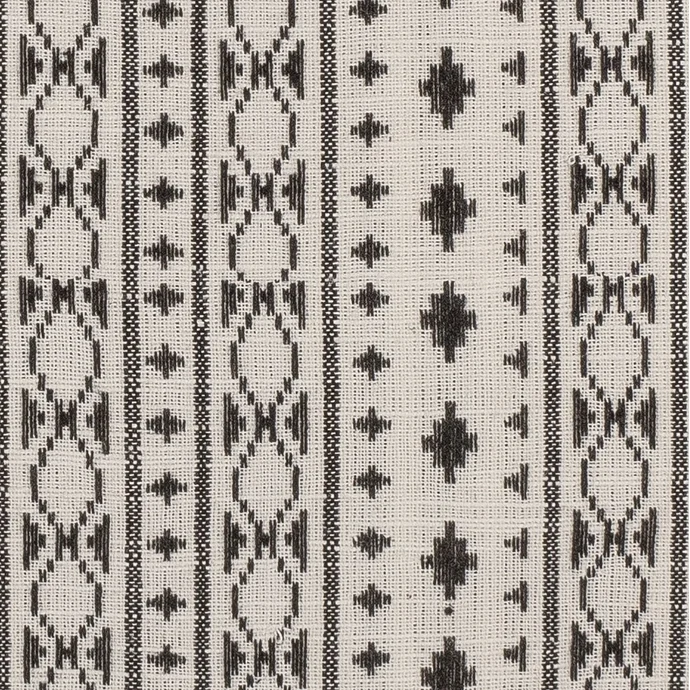 Polštář Cotton Black 60 x 40 cm