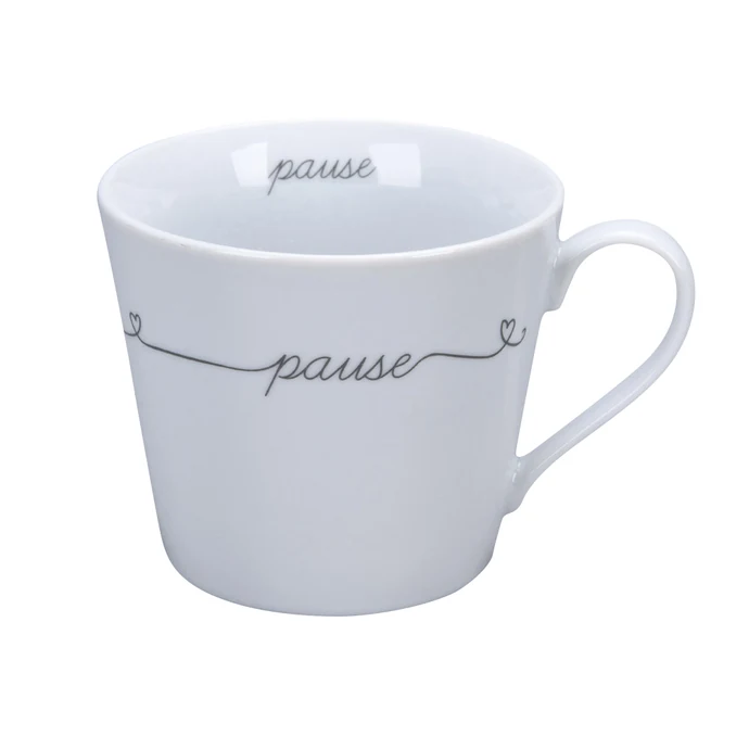 Porcelánový hrnek Pause in Line 350ml