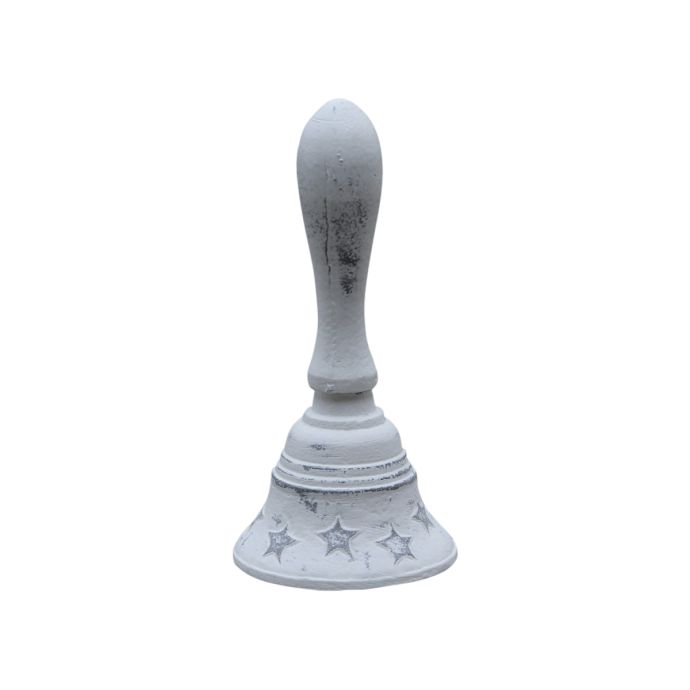 Kovový zvonek Stars Antique white
