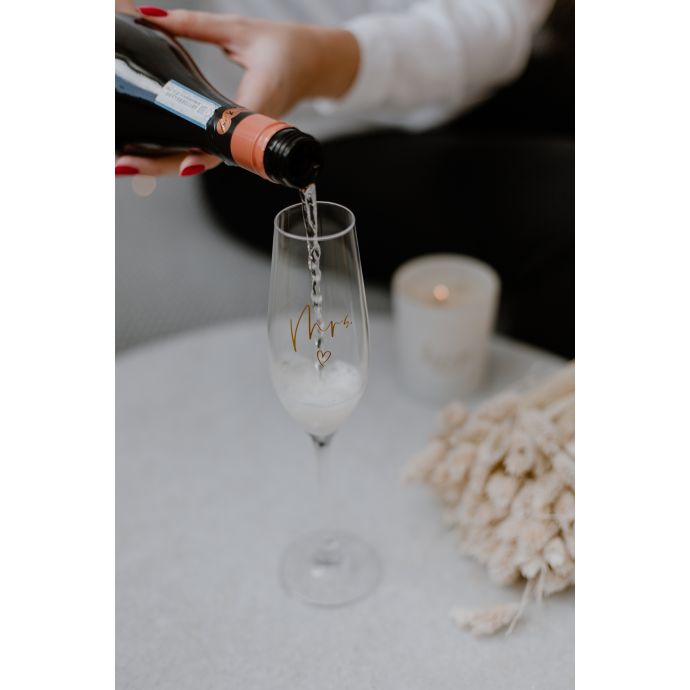 Sklenice na sekt Mrs.