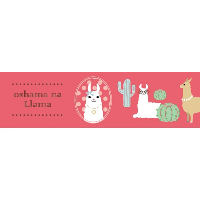 Japonská papírová páska Cheeky Little Llama