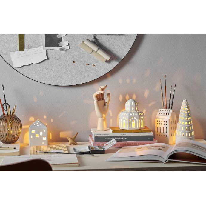 Lucerna domeček Urbania Glassalen 14,5 cm