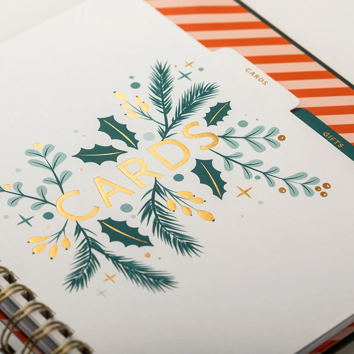 Vánoční plánovač Christmas Planner Green