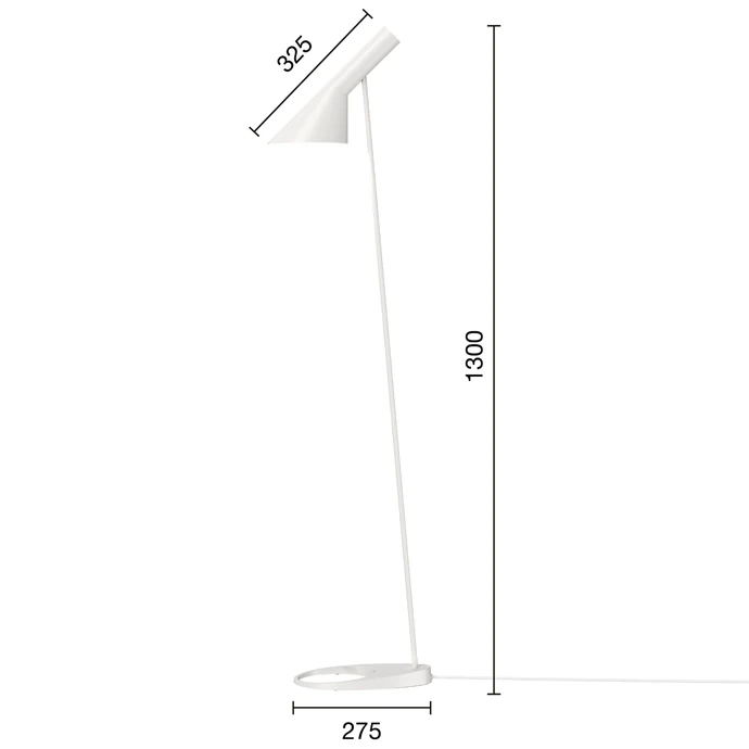 Stojací lampa AJ White