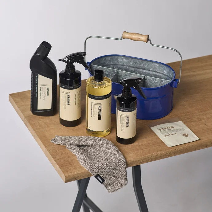 Plechový úložný box System Bucket Blue