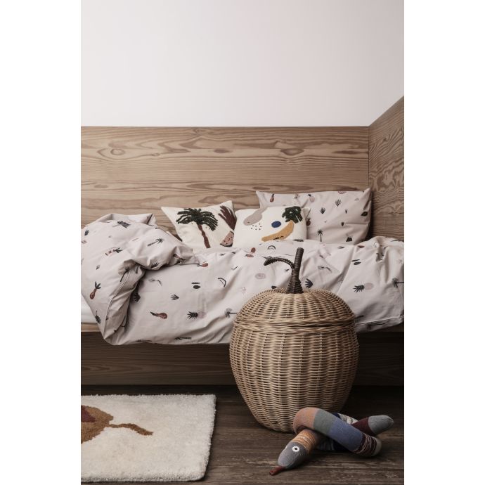 Ratanový košík Apple Braided Storage