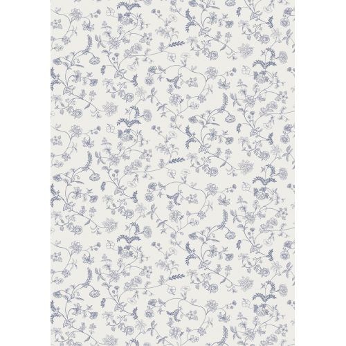 Balicí papír Herbal Blue Blossoms - 10m