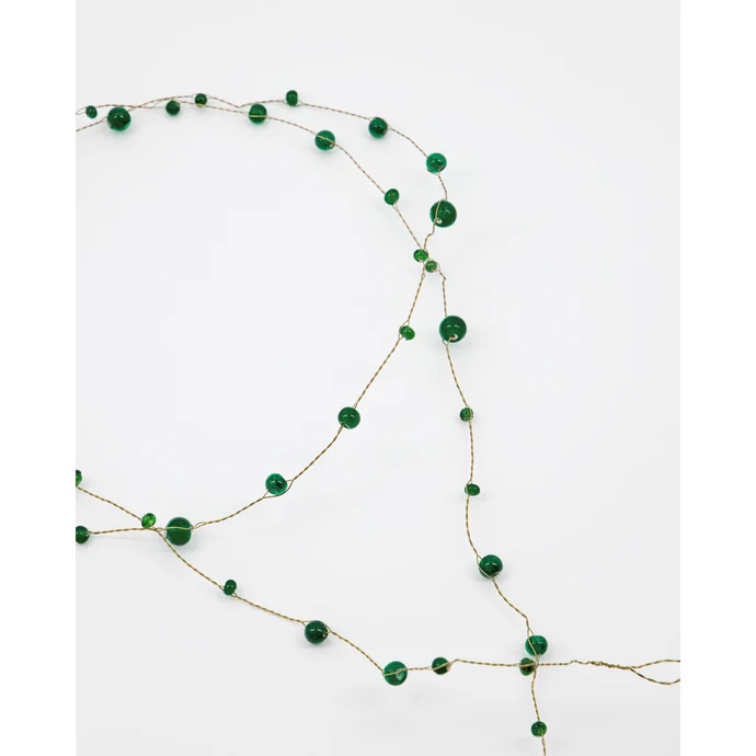 Girlanda Bead Green 150cm