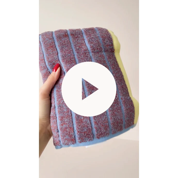 Bavlněný ručník Promenade Purple/Blue 50x100 cm