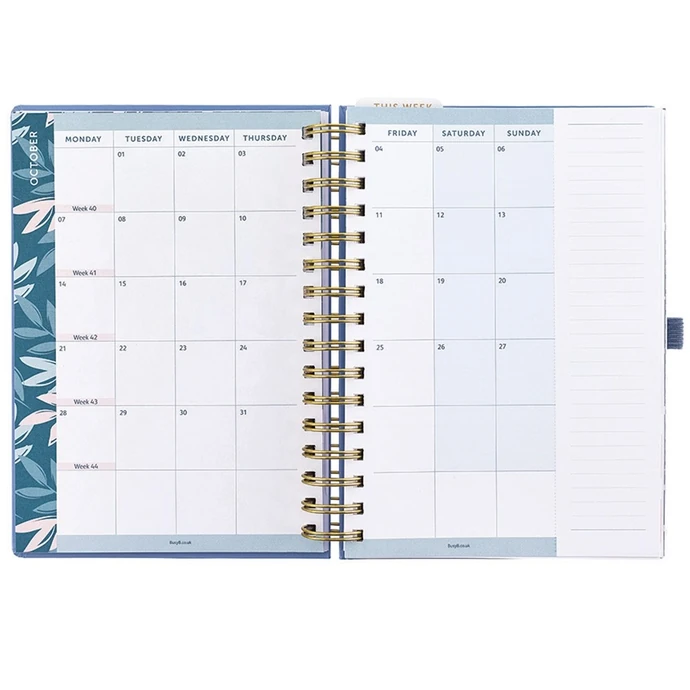 Plánovací diář na 17 měsíců Pretty Life Planner