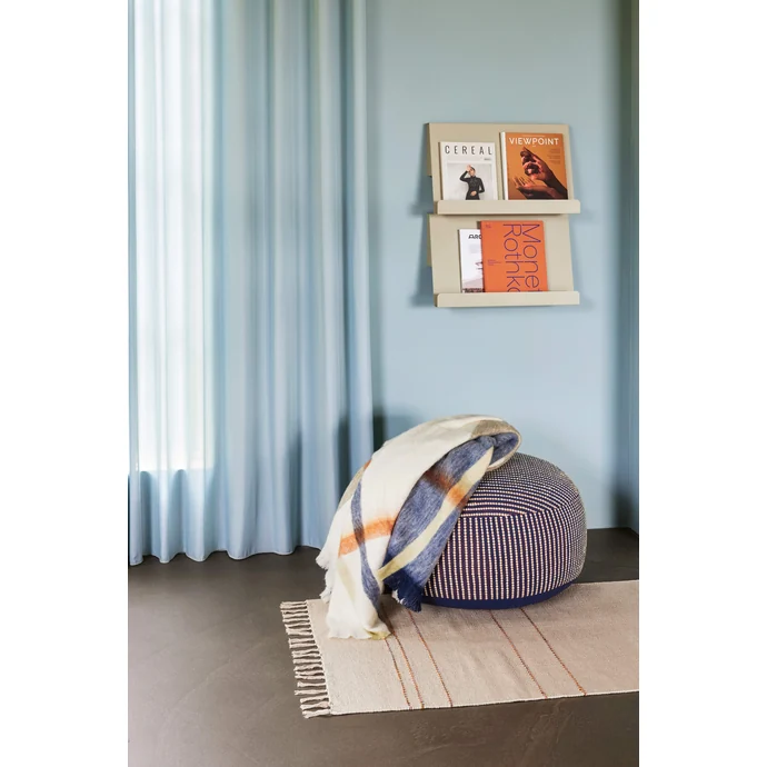 Designový pouf Mochi Blue / Multicolor Ø 75 cm