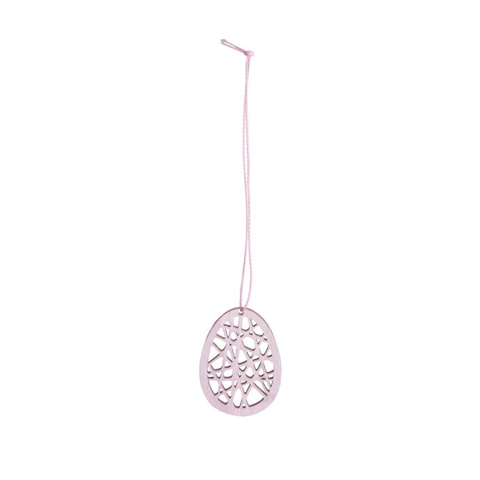 Velikonoční dekorace STENINGE Egg Pink 5 cm