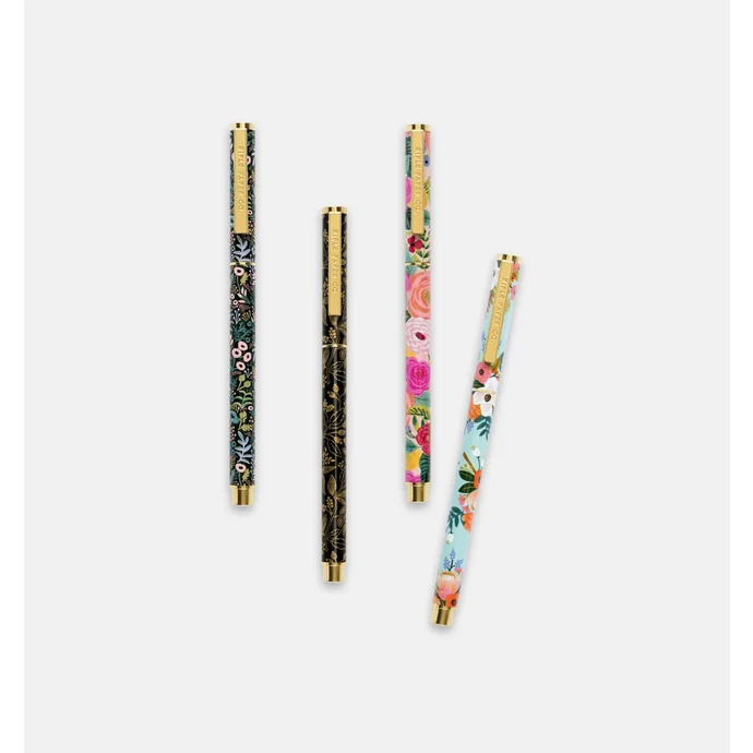 Kovové kuličkové pero s florálním motivem Summer Meadow