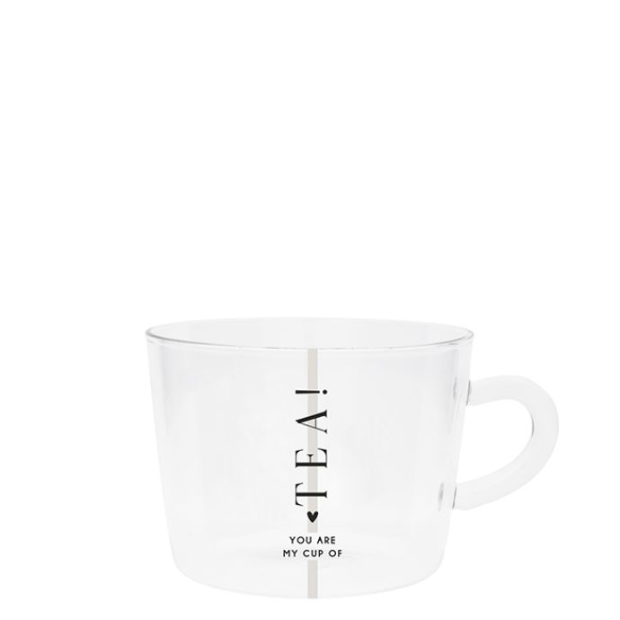 Skleněný hrnek Tea/Hearts 300 ml