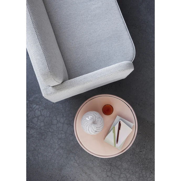 Kovový stolek Pink Glass ⌀ 44 cm